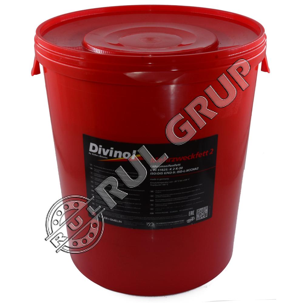 VASELINA EP2 MEHRZWECKFETT 2 25KG DIVINOL 